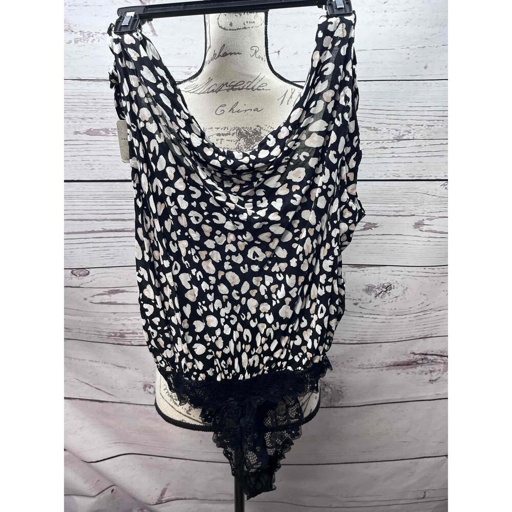 NWT Free People Small Lacy Intimacy‎ Body Suit 100 Percent Viscose